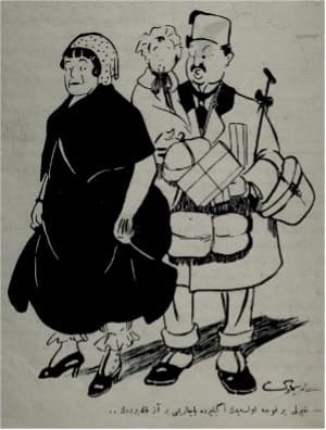 Kadın ve Erkeğin Kamusal Alanda Karşılaşması ve Sorunlar (Karikatürler)